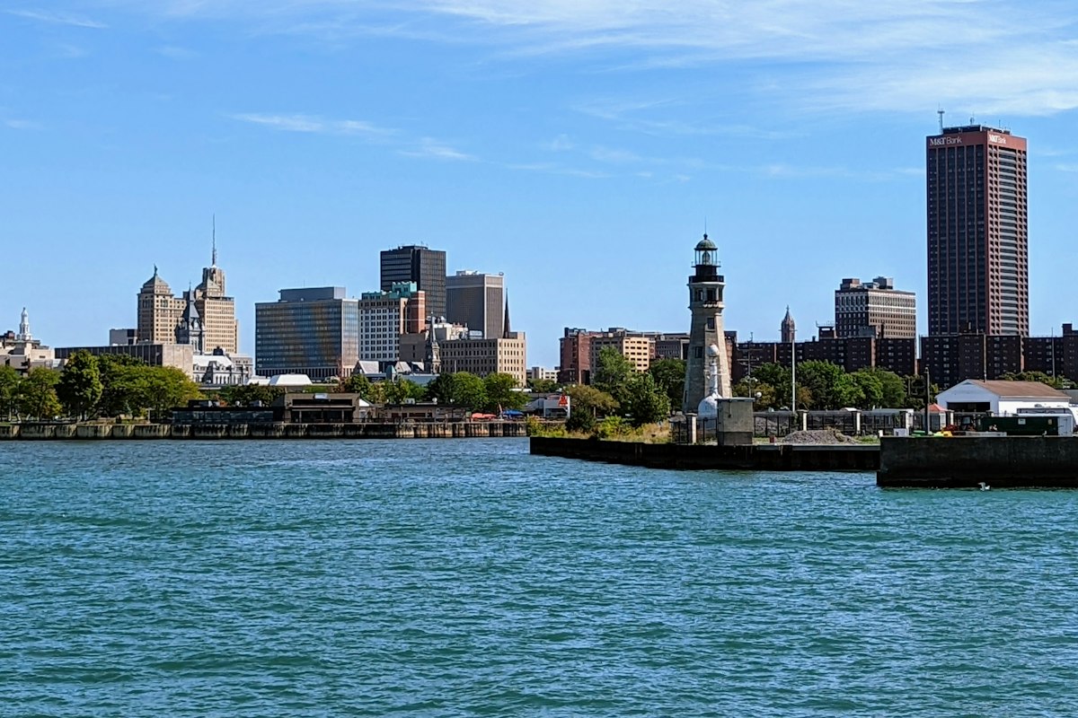 Buffalo skyline