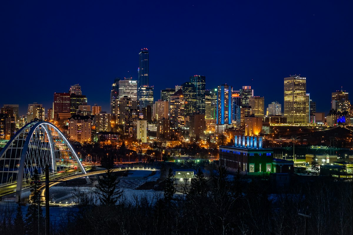 View of Edmonton