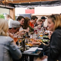 Dinner with friends